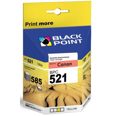 Black Point BPC521Y zamiennik Canon CLI-521Y