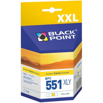 Black Point BPC551XLY zamiennik Canon CLI-551YXL
