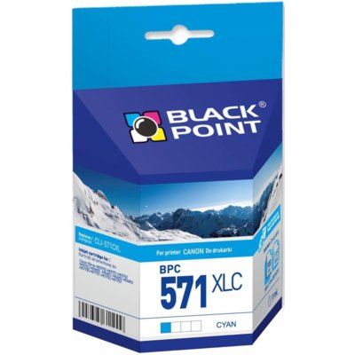 Black Point Wkład atramentowy BPC571XLC Zamiennik Canon CLI-571CXL