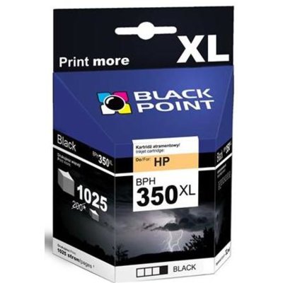 Black Point HP 350XL BK zam tusz do HP DeskJet D4200 D4260 D4360 Officejet J5700 J6400 Photosmart D5300 C4200 C4340 C4380 C4400 C5200 zami BPH350XLBK