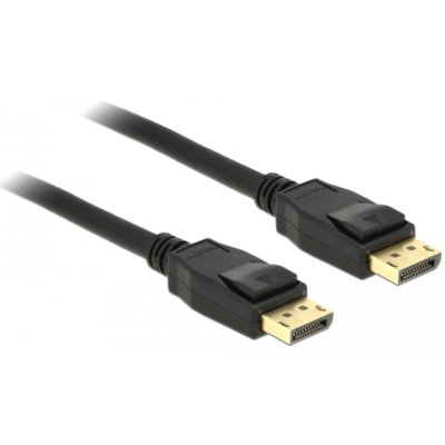 Delock Kabel displayport m/m 2m v1.2 (19 pin) 4k czarny (83806)