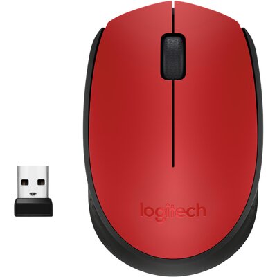 Logitech M171 czerwona (910-004641)