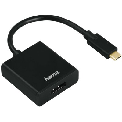 Hama Kabel USB Typ-C DisplayPort 0.1 m