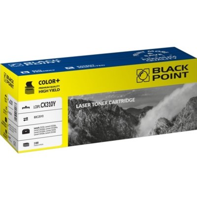 Black Point BlackPoint toner LCBPLCX310Y zastępuje Lexmark 80C2SY0 żółty LCBPLCX310Y