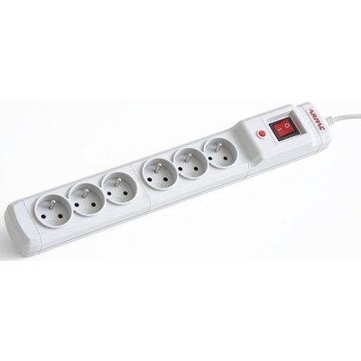 Armac Listwa Zasilająca MULTI M6 (6 GNIAZD) 2.5m szara M6/25/SZ