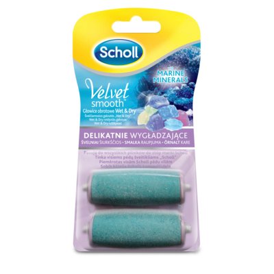 Scholl Głowica drobno i gruboziarnista Velvet Smooth 2szt 8163957