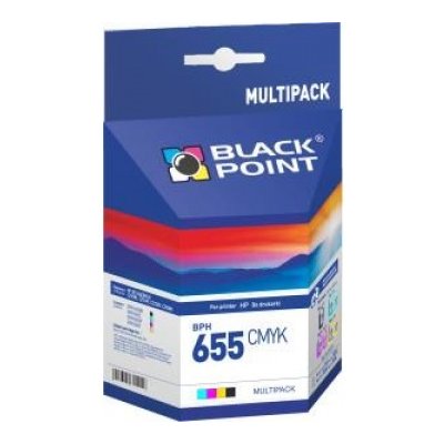 Black Point Tusz HP nr 655 CMYK (4 kolory) BPP.005