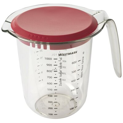 Westmark Miarka kuchenna z lejkiem pokrywka 1 l
