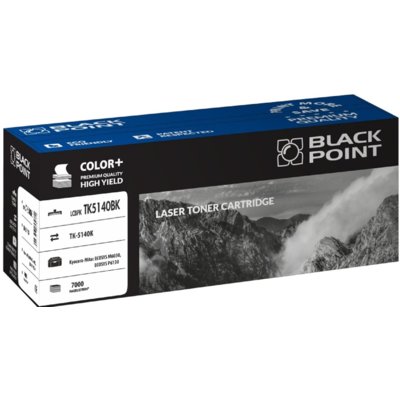 Black Point BlackPoint toner LCBPKTK5140BK zastępuje Kyocera TK-5140K czarny LCBPKTK5140BK