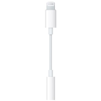 Apple Przejściówka ze złącza Lightning na gniazdo słuchawkowe 3,5 mm MMX62ZM-A