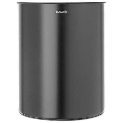 Brabantia Kosz na papier gładki 15l czarny matowy