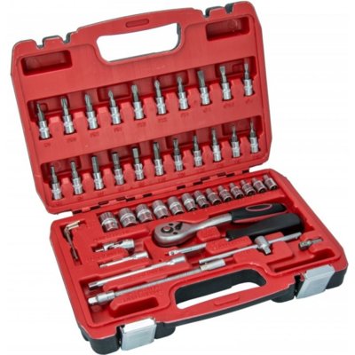 Dedra Zestaw kluczy nasadowych 1/4 HARTSSON TOOLS 17K046