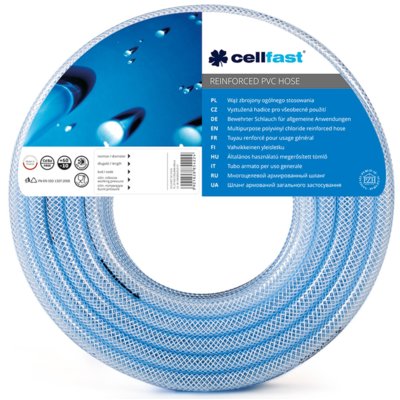 Cellfast Wąż zbrojony ogólnego stosowania 50mb 12,5x3,0 mm 20-106