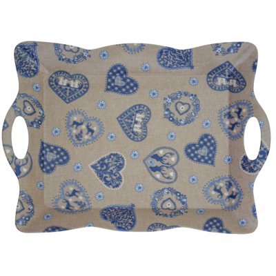 VIVENZI VIVENZI Taca VIVENZI Couri Blu 53 x 38 cm)