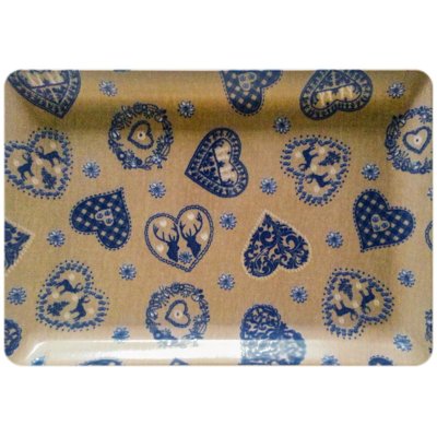 VIVENZI VIVENZI Taca VIVENZI Blue Heart 45 x 31 cm)