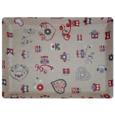 VIVENZI Taca VIVENZI Sowy 50 x 37 cm)