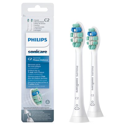 Philips Końcówki do Sonicare C2 Optimal Plaque Defence HX9022/10 (2 szt.)
