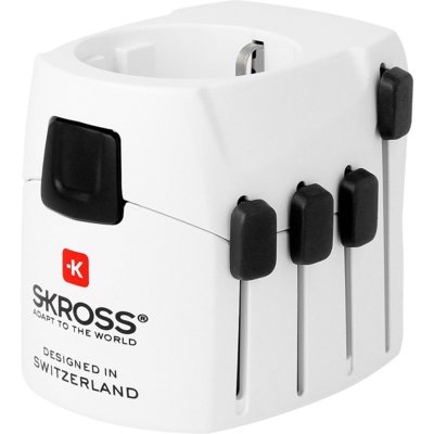 Skross ADAPTER ZASILANIA UNIWERSALNY (WTYK UNIWERSALNY/GNIAZDO PL) 3 POLOWY