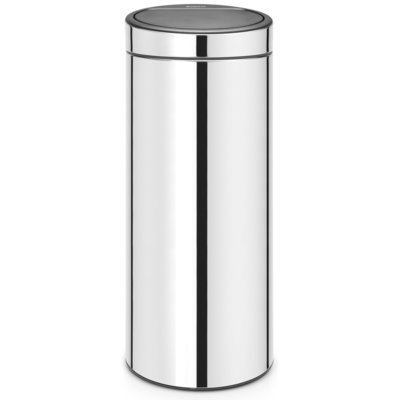 Brabantia Kosz na śmieci Touch Bin New 30l stal błyszcząca 115325