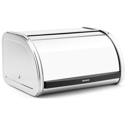 Brabantia Chlebak srebrny, 17,3x26,8x31,8 cm