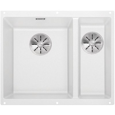 Blanco SUBLINE 340/160-U biały lewa 523552