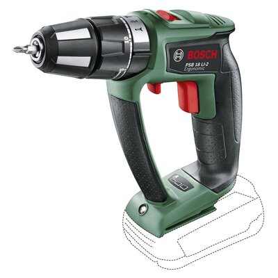 Wiertarko-wkrętarka BOSCH Ergonomic PSB 18 LI-2 06039B0302 bez Aku