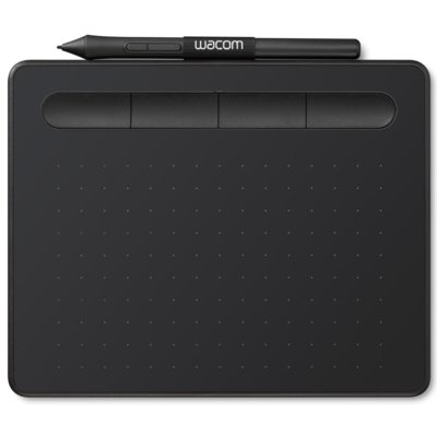 Wacom Intuos taca na pióro, kompatybilny z systemem Windows i Mac, czarny small WACCTL-4100K-N