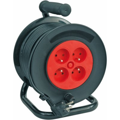 Vorel Przedłużacz bębnowy 50m/4 gniazda16a230v 82685