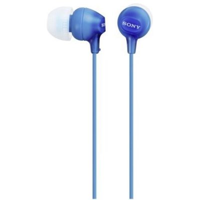 Sony MDR-EX15APL niebieskie