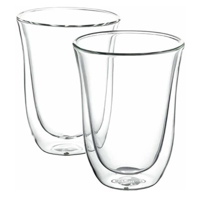 DeLonghi 2 x Latte macchiato szklanki (5513214611)