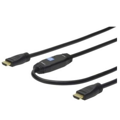 Assmann Kabel HDMI V1.3 Typ A M/M HQ ze wzmacniaczem 15m, FullHD(1080p), 3D, G (981-000750)