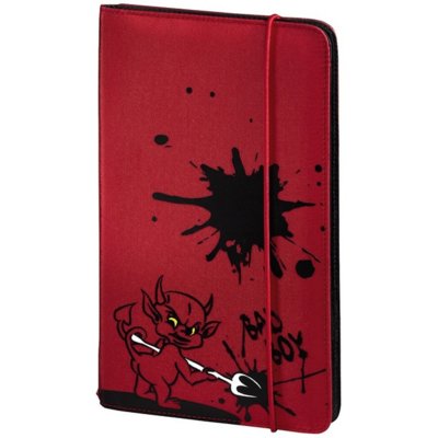 Hama Futerał na płyty CD 48szt CD-WALLET SLIM Gumka Czerwony