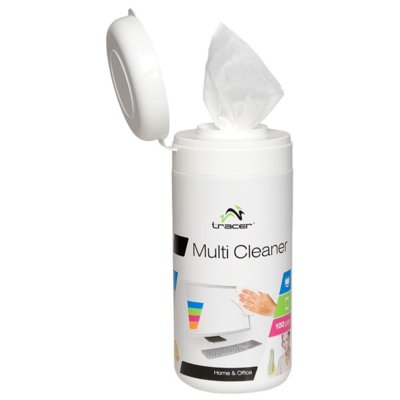 Ściereczka TRACER Ściereczki nawilżone do LCD w tubie 100 szt