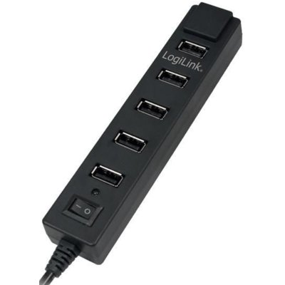 LogiLink 7 hub USB2.0 z włącznikiem ON/OFF [UA0124