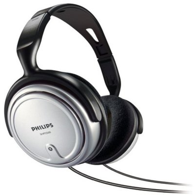 Philips SHP2500 Czarno-srebrne (SHP2500/10)