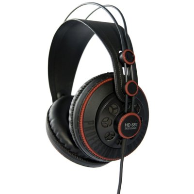 Superlux HD681 Czarno-czerwone