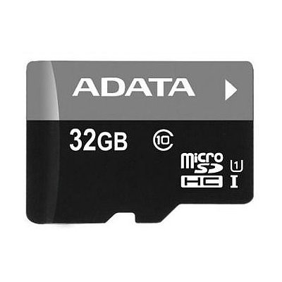 ADATA MicroSD Class 10 + Adapter 32GB (AUSDH32GUICL10-RA1)
