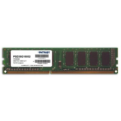 Patriot 8GB PSD38G16002 DDR3