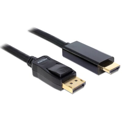 Delock 3m Kabel DisplayPort - HDMI