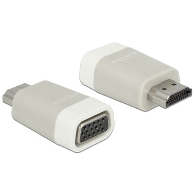 Delock adapter HDMI-A(M)->VGA(F) 65472