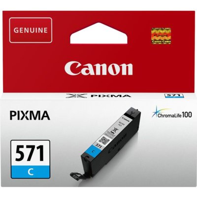 Canon Tusz Canon niebieski CLI-571CXL=CLI571CXL=0332C001, 11 ml. EXPCANACA0181