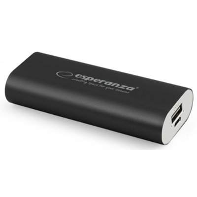 Esperanza Hadron 4400mAh Czarny (EMP105K)