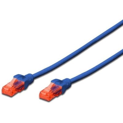Kabel krosowy (Patch Cord) U/utp kat.6 niebeski 3m