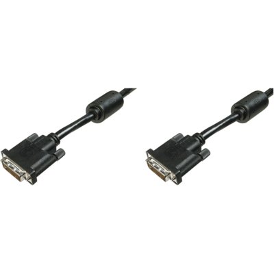 Assmann Kabel połączeniowy DVI-D DualLink WQXGA 30Hz HD Typ DVI-D (24+1)/DVI-D (24+1) M/M czarny 10m 1_494911