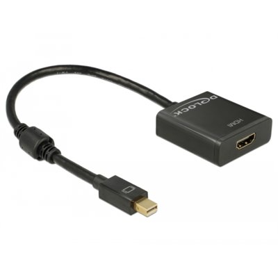 Delock Adapter Displayport Mini 1.2(M)->HDMI(F) aktywny na kablu