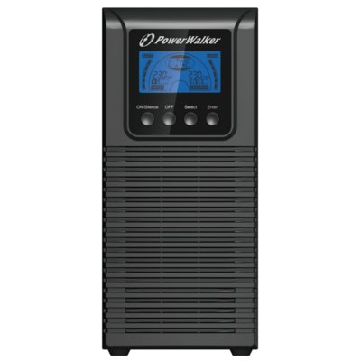 PowerWalker UPS ON-LINE 1000VA TGS 3x IEC OUT, USB/RS-232, LCD, TOWER, EPO (VFI 1000 TGS)