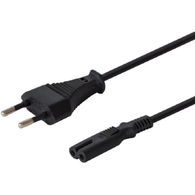 Elmak SAVIO CL-105 Kabel zasilający płaski ósemka 2pin 3m SAVIO CL-105
