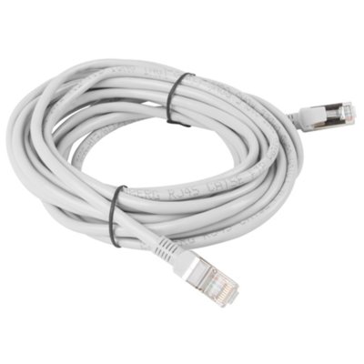 Lanberg RJ-45/RJ-45 kat.5e Szary 5m PCF5-10CC-0500-S