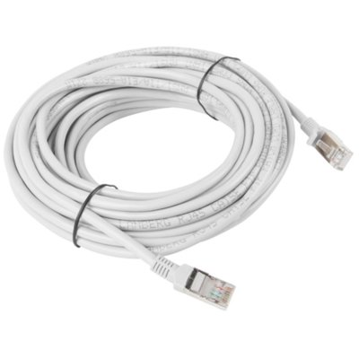 Lanberg Patch cord FTP kat.5E 10M szary PCF5-10CC-1000-S
