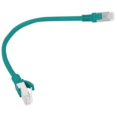 Impakt PATCHCORD KAT5E 0.25M ZIELONY LANBERG (PCU5-10CC-0025-G)